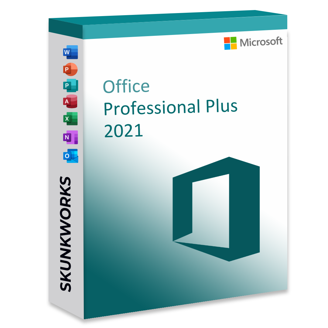 Microsoft Offie Professional Plus 2021 - Front View