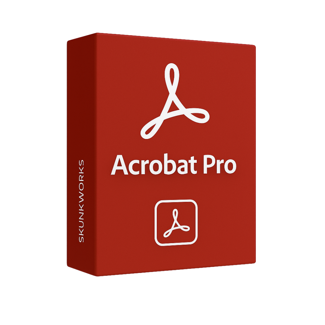 Adobe Acrobat Pro – PDF Editing and E-signature Software Interface