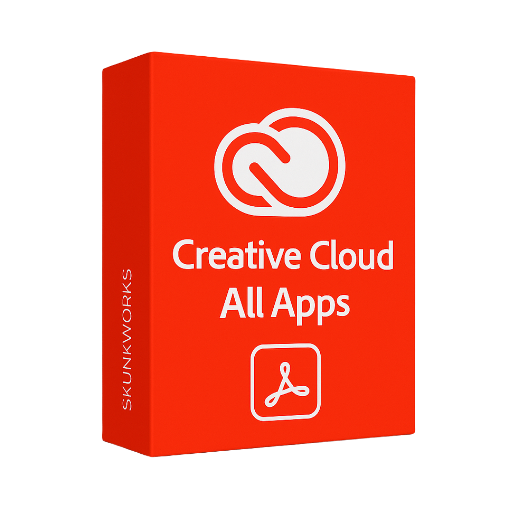 Adobe Creative Cloud All Apps - Full Suite Subscription Cover Image