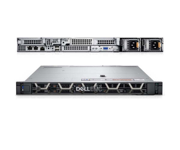 Dell PE R450/Chassis 8 x 2.5(SAS/SATA)/Intel Xeon Silver 4314/32GB (1x32GB) 3200MT/s RDIMM DR/1x480GB SSD SATA RI 6Gbps 512 2.5in HP/Rails/Bezel/No NIC/PERC H755/iDRAC9 Ent 15G/Dual 700W Titanium/3Y Basic Onsite