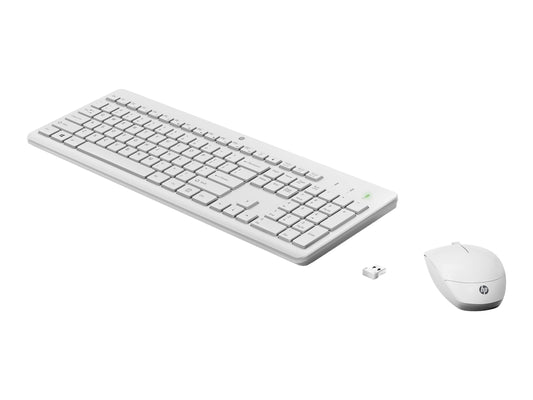 HP Accessories -  HP 230 WL Mouse+KB Combo WHT