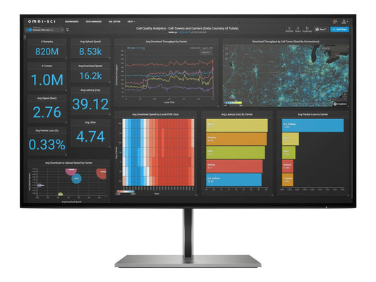 HP Z Display Z27q G3 27” 2560 x 1440 (QHD) 1x HDMI 2.0 4x USB A 3.2 Gen 1 1x DisplayPort 1.4 in 1x DisplayPort 1.4 out 3 3 0