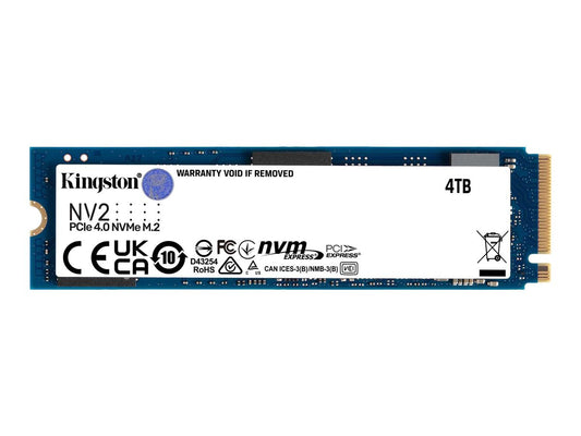 Kingston 4000G NV2 M.2 2280 PCIe 4.0 NVMe SSD