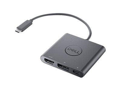 戴尔适配器 USB C 转 HDMI/DisplayPort，带电源输出