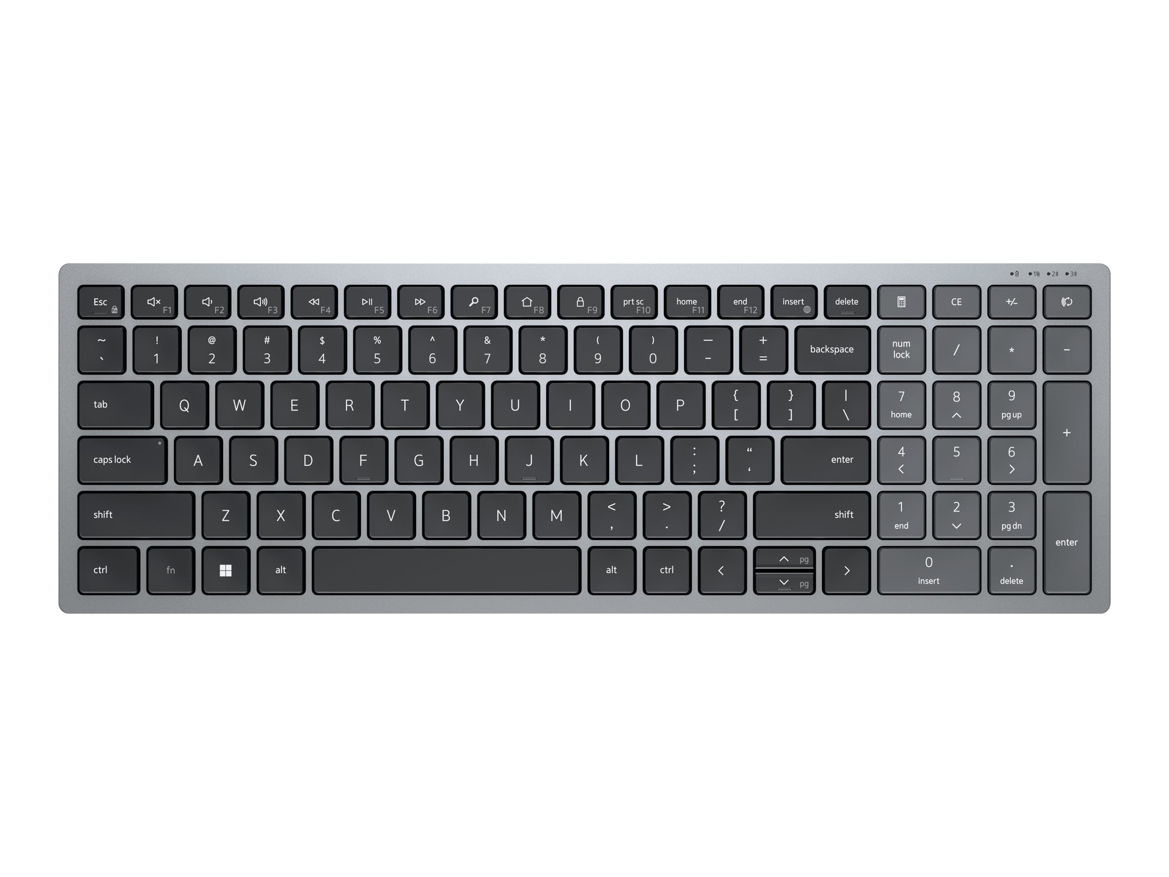戴尔 Pro Plus 紧凑型键盘 - KB740 - 美国国际版 (QWERTY)