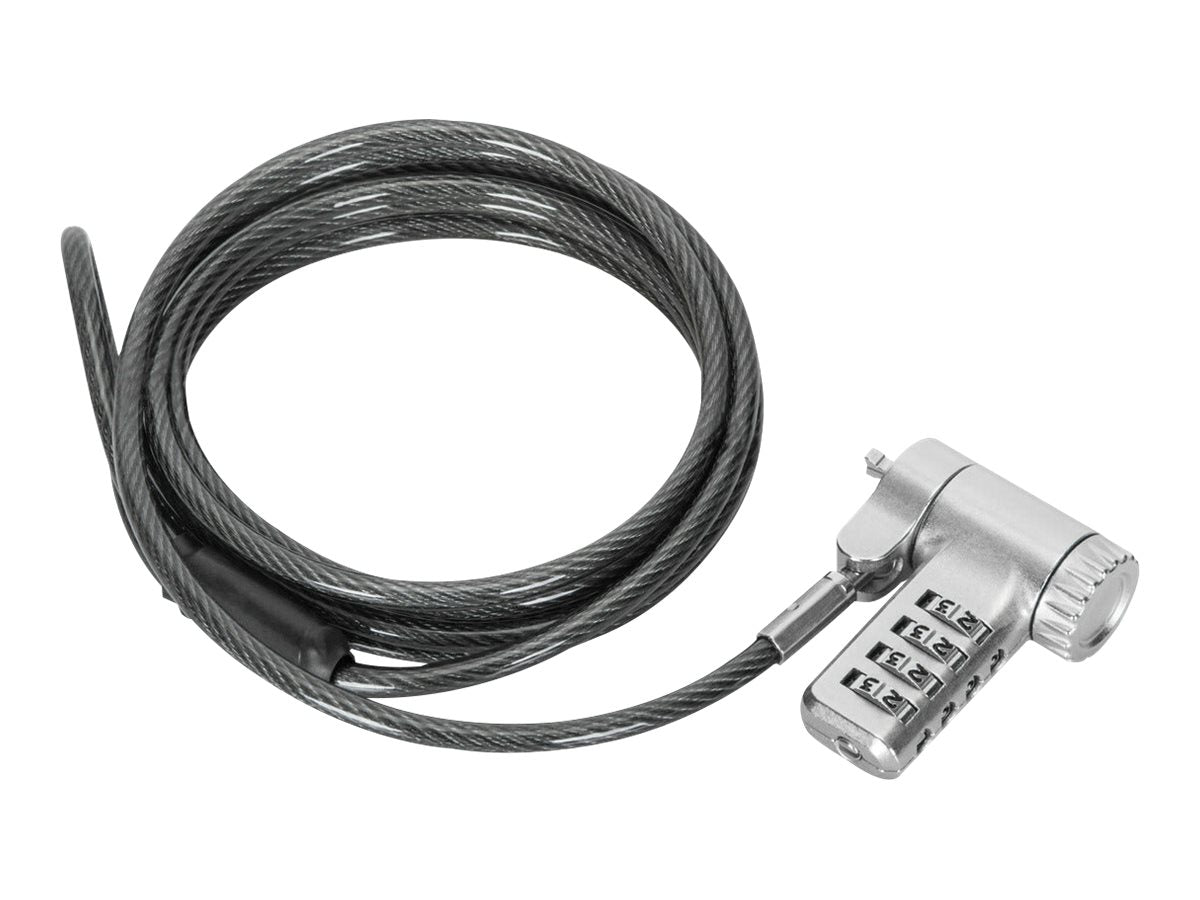 Targus Ultimate Universal Resettable Combination Cable Lock with Slimline Adaptable Lock Head