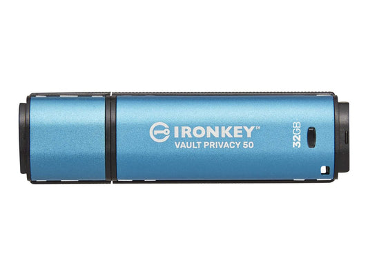 Kingston 32GB IronKey Vault Privacy 50 AES-256 Encrypted, FIPS 197