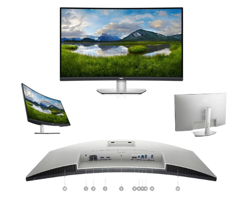 Dell 32 Curved 4K UHD Monitor S3221QSA 80cm (31.5”)