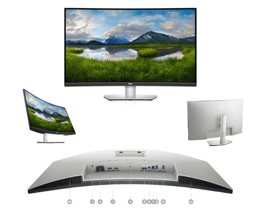 Dell 32 Curved 4K UHD Monitor S3221QSA 80cm (31.5”)