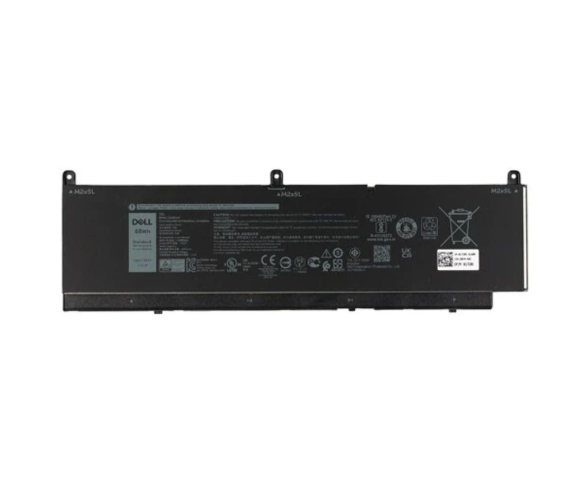 Dell 6 cell 68 Wh Lithium Ion Replacement Battery for Select Laptops