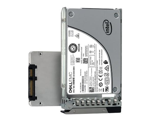 960GB SSD SATA Read Intensive 6Gbps 512e  2.5in Hot-Plug, CUS Kit