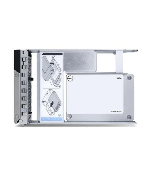 Dell 480GB SSD SATA Read Intensive 6Gbps 512e 2.5in with 3.5in HYB CARR CusKit