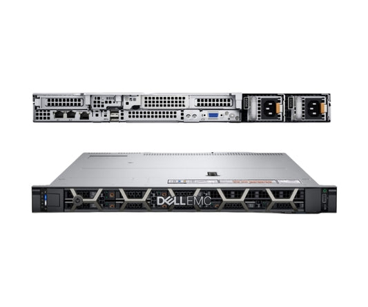 PE R450/Chassis 4x 3.5” SAS/SATA/Intel Xeon Silver 4310/16GB/1x2TB/ReadyRails A11/Bezel/No NIC/PERC H755 with front load/iDRAC9 Enterprise 15G/Dual 700W Titanium/