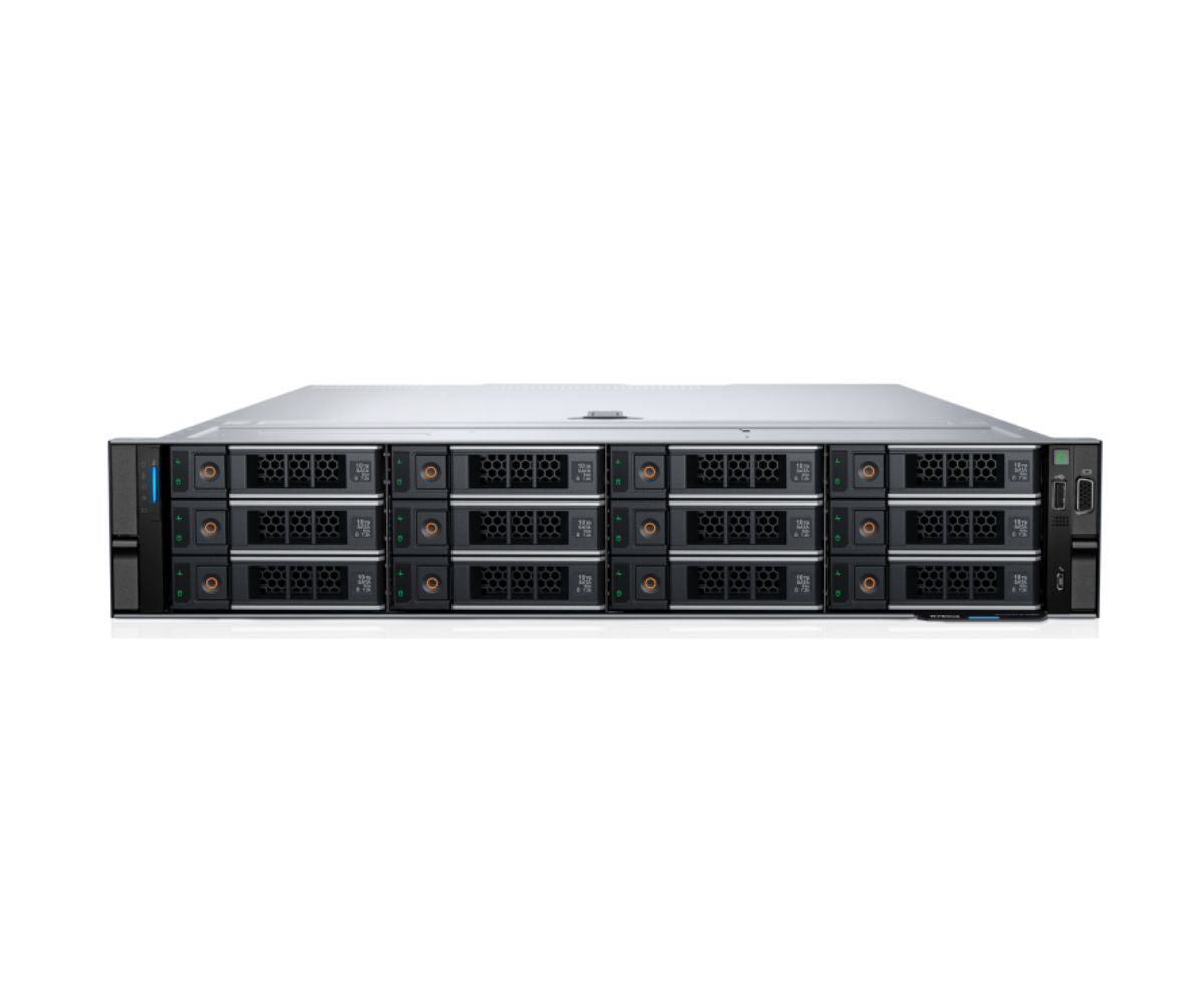 Dell PE R760XS/机箱 12x 3.5 英寸 SAS/SATA/英特尔至强银牌 4514Y 2G 30M 缓存/32GB/1x480GB SSD SATA 读取密集型/导轨（无 CA/挡板/无 NIC/PERC H755 适配器 LP/iDRAC9 Enterprise 16G/双 700W 钛金版/3 年专业服务