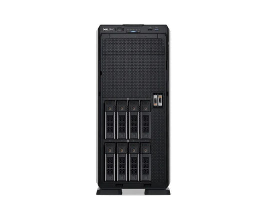 Dell PE T550/Chassis 8 x 3.5”/Intel Xeon Silver 4309Y/16GB/1x480GB SSD SATA Read Intensive/Parallax Security Bezel/Broadcom 5720/PERC H755/iDRAC9 Enterprise 15G/Dual 700W Titanium/3Y Basic Onsite