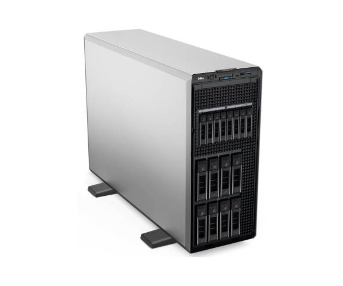 Dell PE T560/Chassis 8 x 3.5(SAS/SATA)/NO CPU/NO MEMORY/NO HDD/Bezel/Broadcom 5720 DP 1GB/PERC H755 with front load/iDRAC9 Enterprise 16G/700W T (1+1)/3Y ProSpt