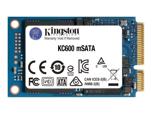 Kingston 512G SSD KC600 SATA3 mSATA