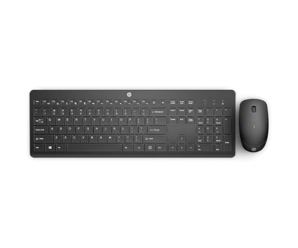 HP 配件 HP 230 无线鼠标和键盘组合套装（英语，黑色）