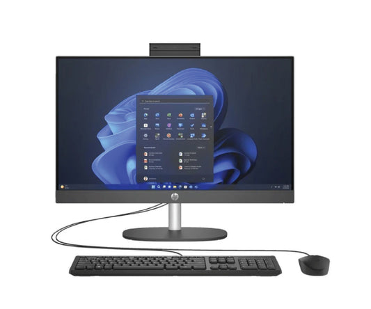 HP ProOne 240 G10 AiO NT Core i7 1355U 16GB (1x16GB) DDR4 512GB PCIe NVMe SSD 23.8 AG FHD UWVA IPS 250 Win 11 Pro 64 USB 125 K+M Combo DVD WR Wi fi AC 1x1 BT 4.2 HP 3 year Next Business Day Onsite