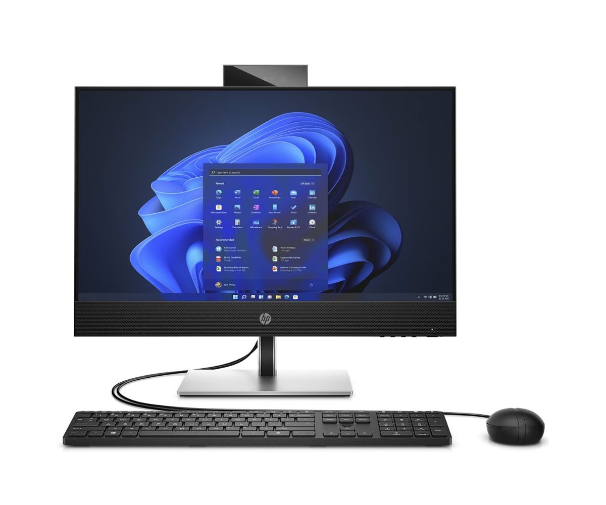 HP ProOne 440 G9 23.8 英寸触控一体机，酷睿 i5 14500T，16GB（1x16GB），DDR5 512GB PCIe NVMe SSD，Win 11 Pro 64 位操作系统，HP 125 BLKkbd+鼠标组合，DVD WR ODD，HP 3 年 NBD 现场维修