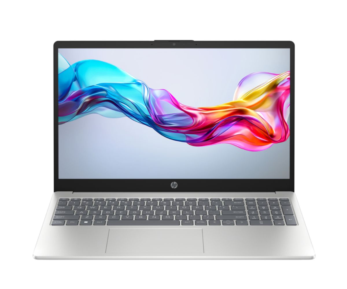 HP Laptop 15 fd0027ni Core I7 1255U 16GB (1x16GB) DDR5 4800 512GB PCIe NVMe SSD 15.6 FHD (1920 x 1080) Micro edge Anti glare 250 nits Wi Fi 6E +Bluetooth 5.2 Windows 11 Home SL HP 1 Year Carry in
