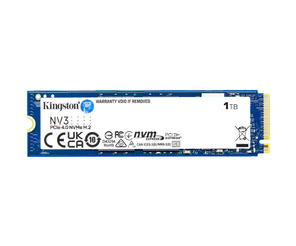 金士顿 1000G NV3 M.2 2280 PCIe 4.0 NVMe SSD