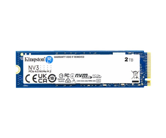 Kingston 2000G NV3 M.2 2280 PCIe 4.0 NVMe SSD