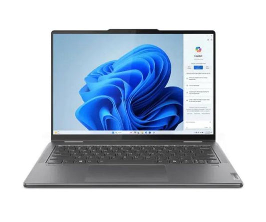 联想 Yoga 9 二合一笔记本 14IMH9 英特尔酷睿 Ultra 7155H 14 英寸 2.8K (2880x1800) 触摸屏 16GB 焊接 1TB SSD M.2 Wi-Fi 6E 11ax 2x2 + BT5.3 背光键盘 联想超薄手写笔 Yoga 14 英寸保护套 月神灰 Windows 11 专业版 2 年高级保养