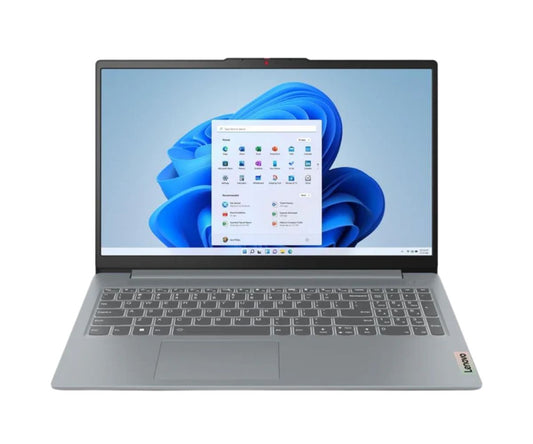 联想 IdeaPad 3 15IAH8 笔记本，英特尔 i5 12450H，15.6 英寸全高清 (1920x1080)，非触控，8GB DDR5，512GB SSD，M.2，Wi-Fi 6 11ax 2x2，蓝牙 5.2，北极灰，Windows 11 家庭版，1 年送修